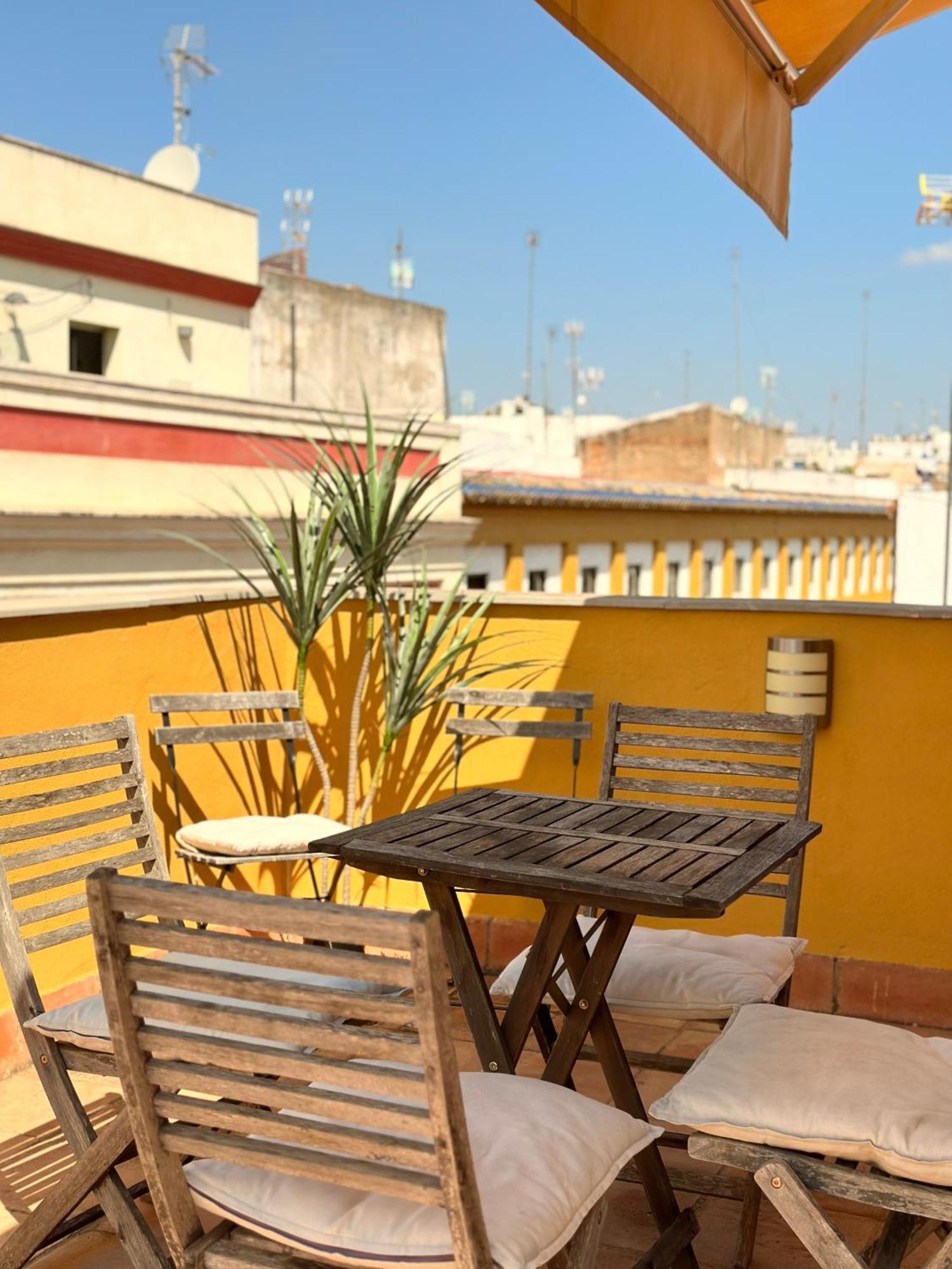 Penthouse Near Cathedral Private Rooftop Private Parking Sevilla Exteriér fotografie